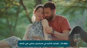 حلقة 25.. تصاعد الإثارة في مسلسل سلمى على شاهد